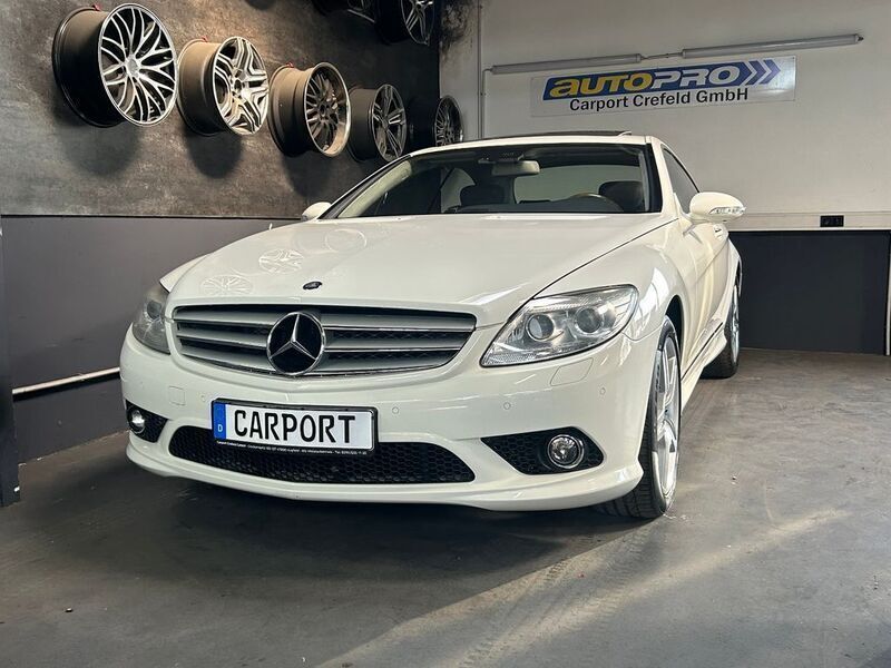 Weiß Gebraucht 2009 Mercedes CL500 AMG Coupé | 22.390 € (Fairer Preis) - Bild 1/4