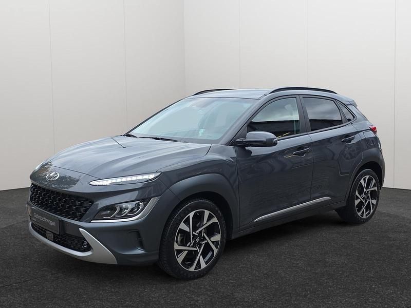 Grau Gebraucht 2023 Hyundai Kona Prime SUV | 19.990 € - Bild 1/4