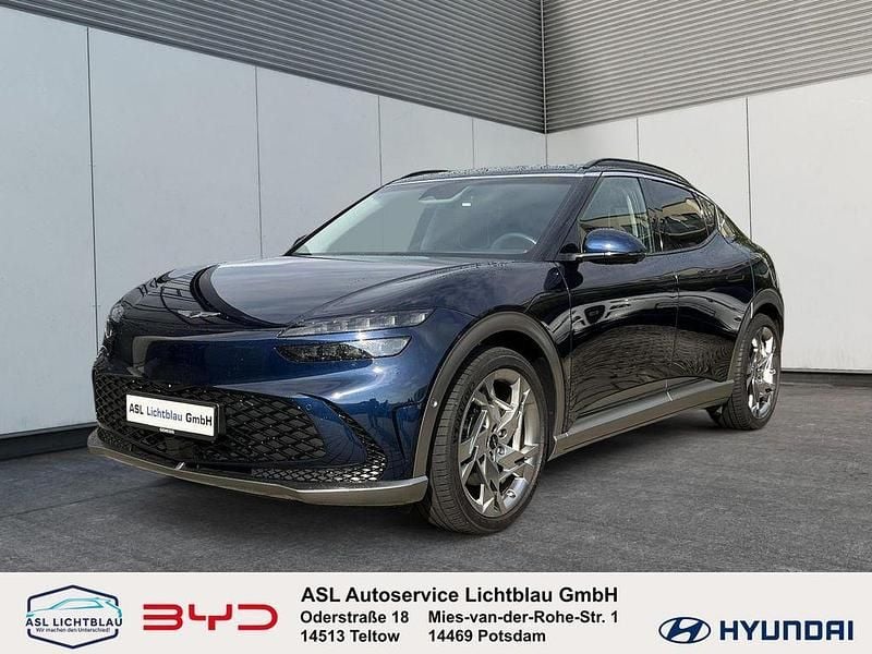 Capri blue Gebraucht 2022 Genesis GV60 Sport Plus SUV | 42.490 € (Fairer Preis) - Bild 1/4