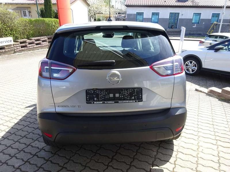 Gebraucht Opel Crossland X Edition 131 PS (96 kW) 2020 Kontrast grau/quarz silber SUV