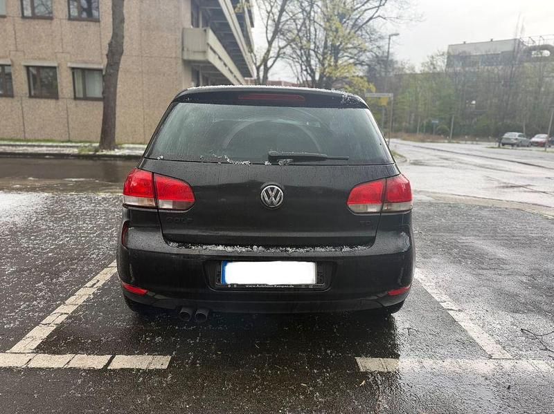 Gebraucht VW Golf VI Trendline 110 PS (80 kW) 2009 Schwarz Kleinwagen