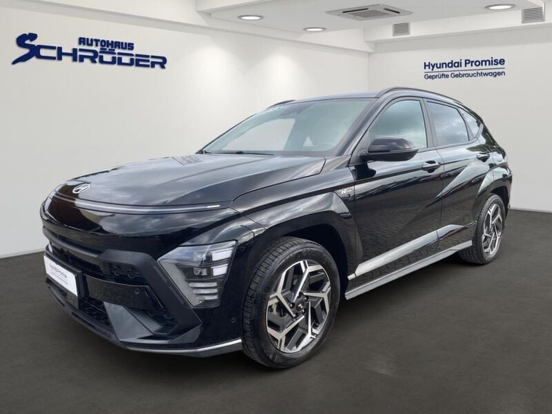 Schwarz Gebraucht 2024 Hyundai Kona N Line SUV | 31.990 € (Teuer) - Bild 1/4
