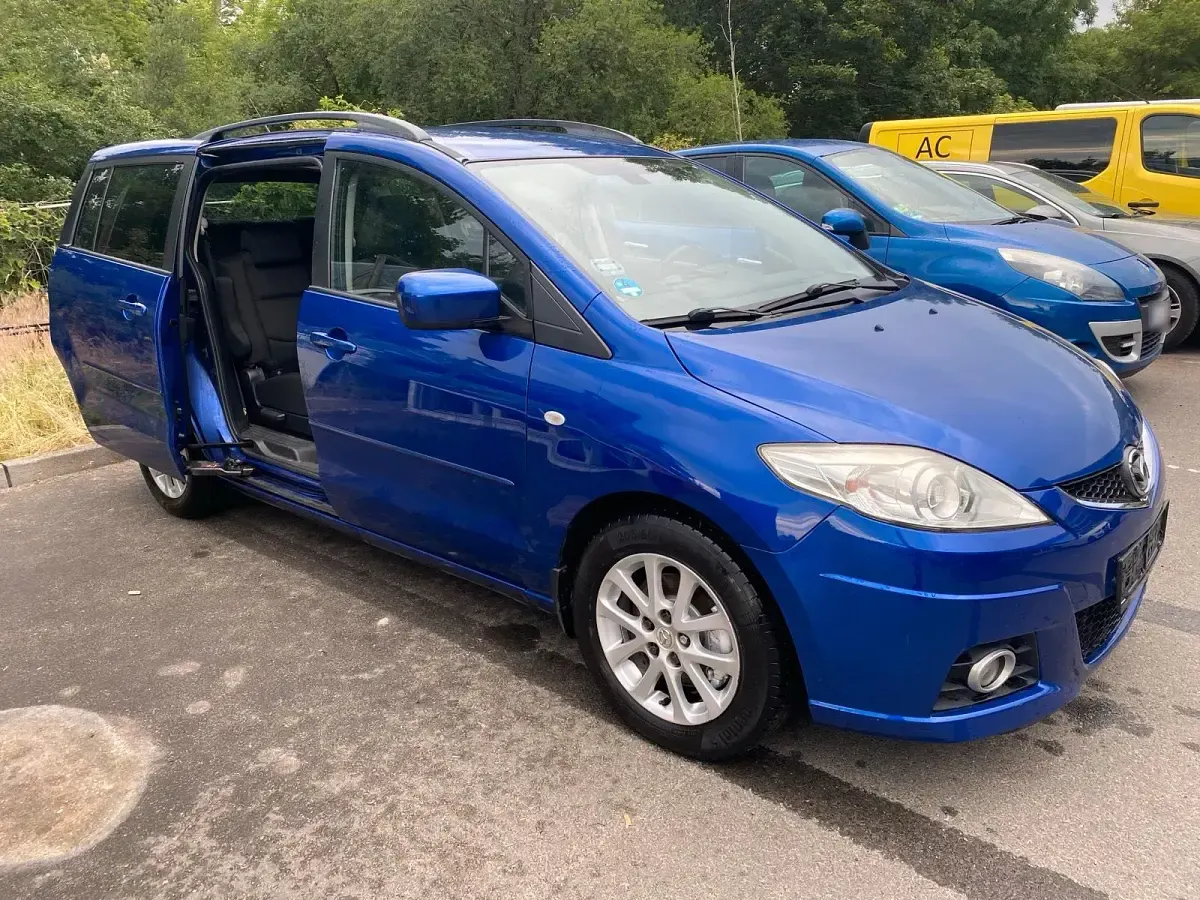 Gebraucht Mazda 5 142 PS (104 kW) 2008 Blau Van / Kleinbus
