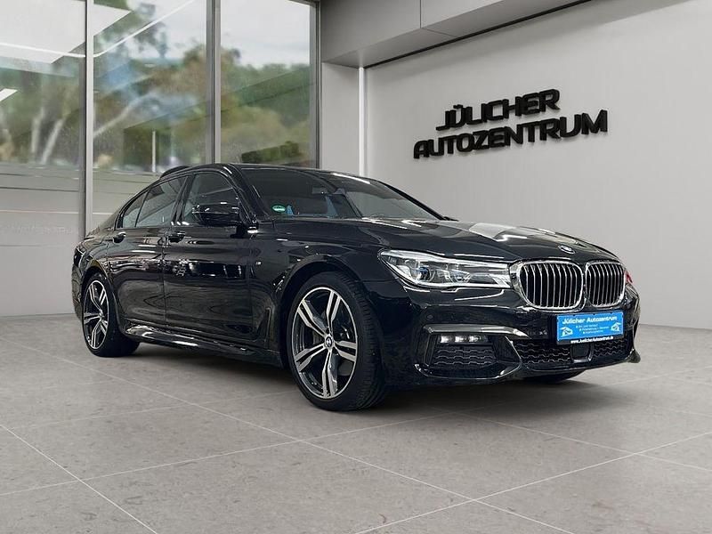 Schwarz Gebraucht 2018 BMW 740 M Sport Limousine | 36.490 € (Superpreis) - Bild 1/4