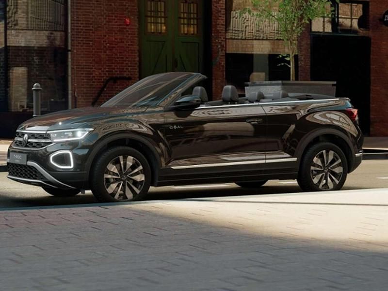 Gebraucht VW T-Roc Cabriolet Goal 116 PS (85 kW) 2025 Schwarz Cabrio