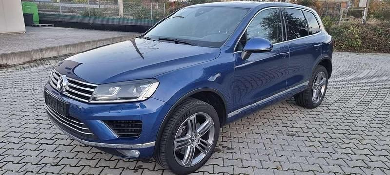 Gebraucht VW Touareg 340 PS (250 kW) 2014 Reef blue metallic SUV