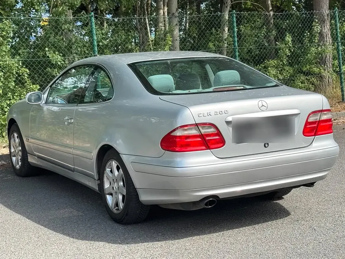 Gebraucht Mercedes CLK200 Elegance 136 PS (100 kW) 2000 Silber Coupé