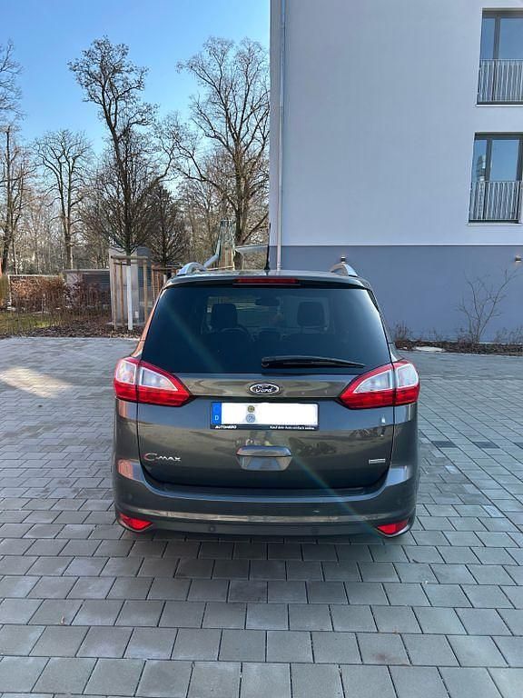 Gebraucht Ford Grand C-Max Titanium 125 PS (91 kW) 2018 Grau Van / Kleinbus