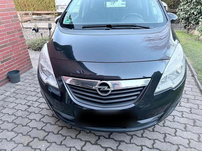 Gebraucht Opel Meriva 100 PS (73 kW) 2011 Schwarz Van / Kleinbus