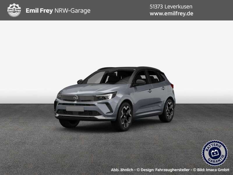 Quarz silber metallic Gebraucht 2022 Opel Grandland X GS Line SUV | 28.950 € - Bild 1/4