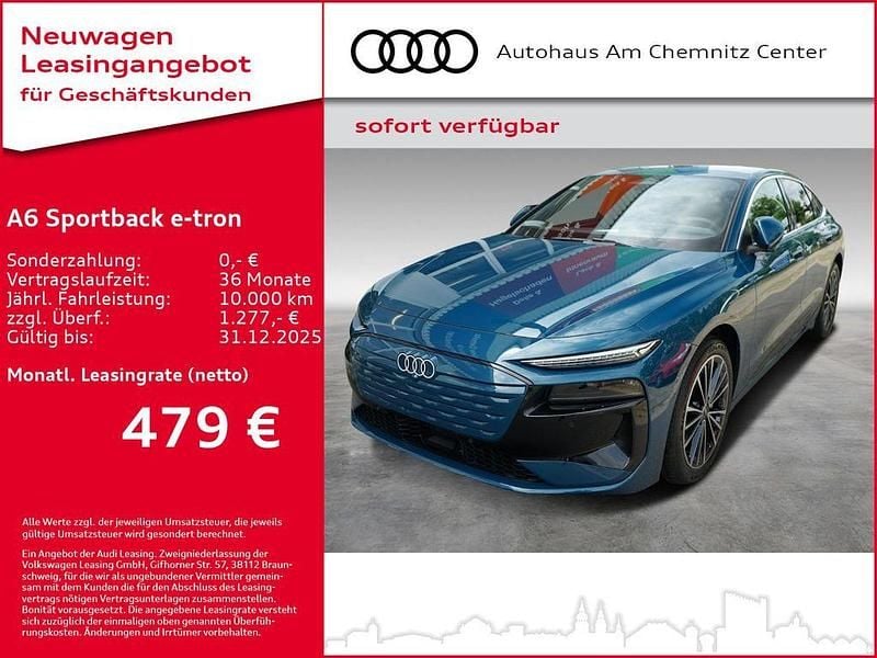 Blau Neu 2025 Audi e-tron Sportback Performance SUV | 69.980 € (Fairer Preis) - Bild 1/4