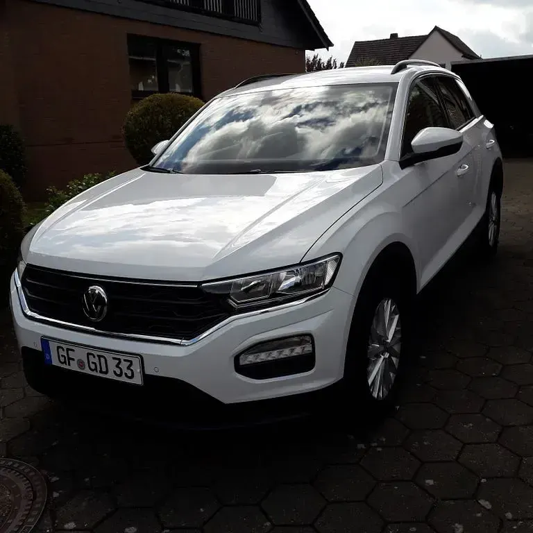 Gebraucht VW T-Roc 116 PS (85 kW) 2018 Weiß SUV