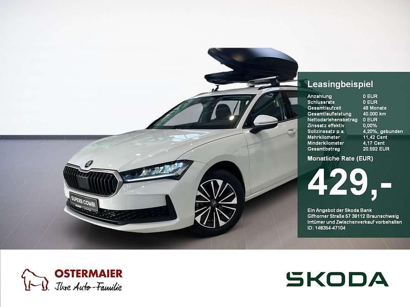 Neu Skoda Superb Essence 150 PS (110 kW) 2025 Kristallweiss uni Limousine