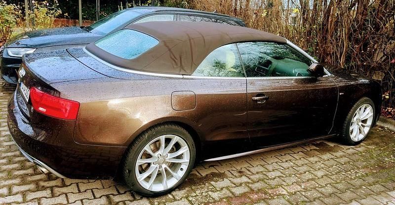 Gebraucht Audi A5 Cabriolet 245 PS (180 kW) 2014 Braun Cabrio
