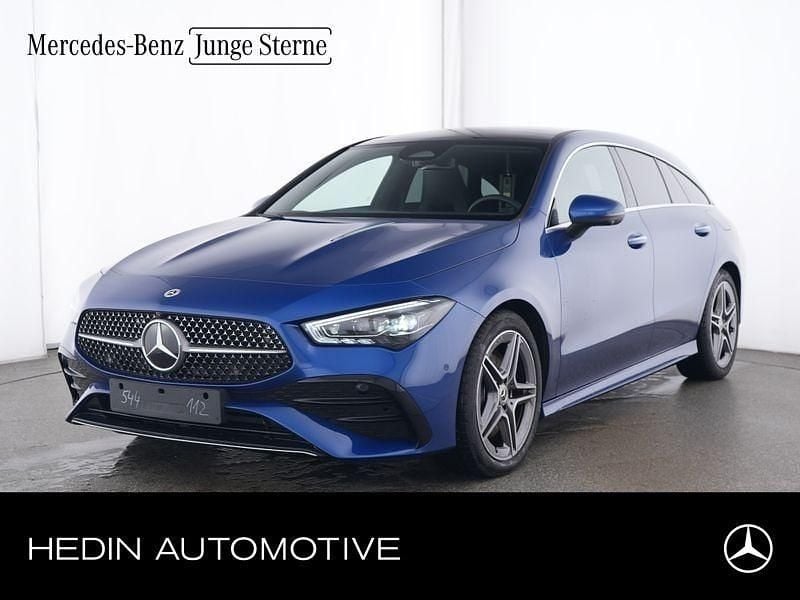Blau Gebraucht 2024 Mercedes CLA250 AMG Limousine | 38.980 € (Guter Preis) - Bild 1/4