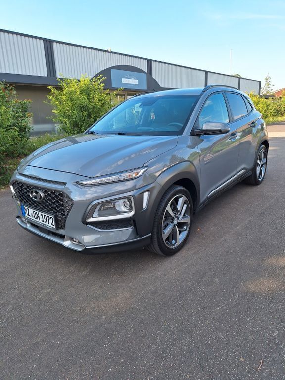 Grau Gebraucht 2019 Hyundai Kona Premium SUV | 17.750 € (Guter Preis) - Bild 1/4