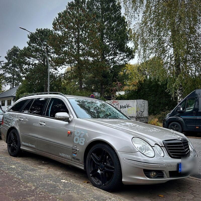 Silber Gebraucht 2007 Mercedes E200 Avantgarde Kombi | 5.490 € (Fairer Preis) - Bild 1/4