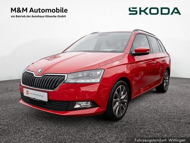Velvet rot Gebraucht 2022 Skoda Fabia Best of Kleinwagen | 15.990 € (Fairer Preis) - Bild 1/4