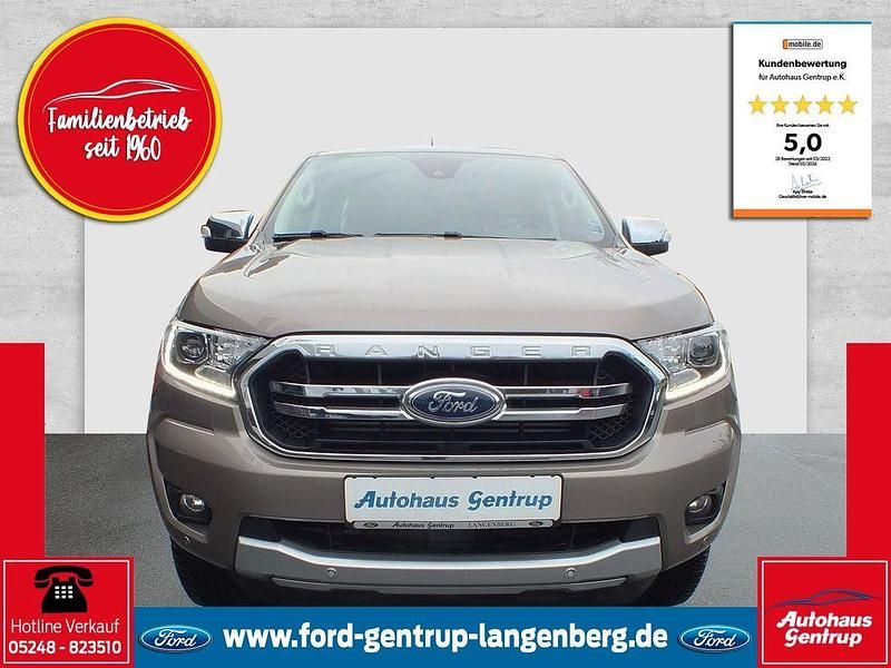 Gebraucht Ford Ranger Limited 212 PS (155 kW) 2022 Silber Pickup