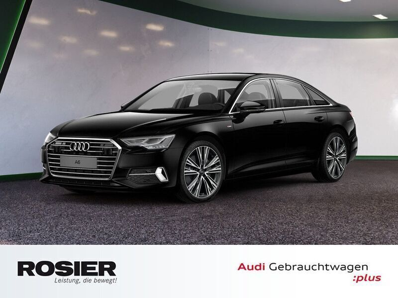 Schwarz / brillantschwarz Gebraucht 2019 Audi A6 Sport Limousine | 30.880 € (Superpreis) - Bild 1/4