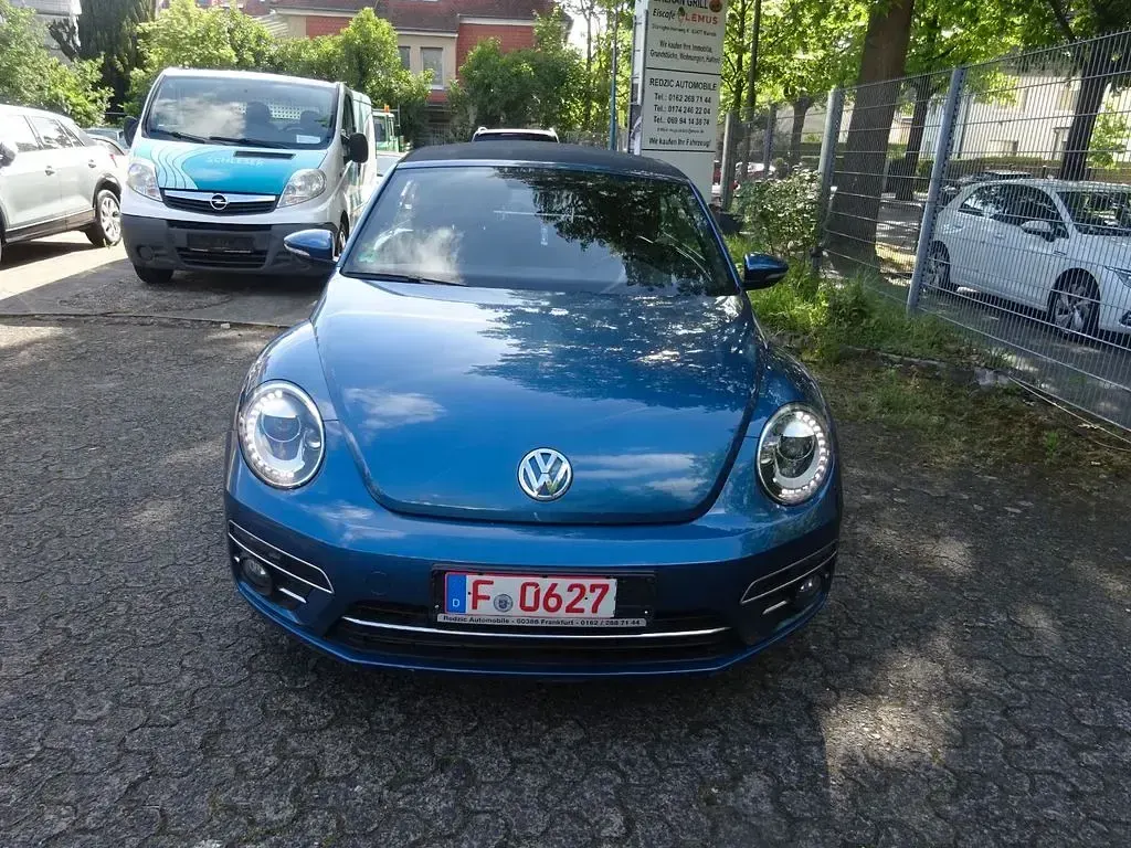 Używany VW Beetle Cabriolet Allstar 105 KM (77 kW) 2017 Niebieski Kabriolet