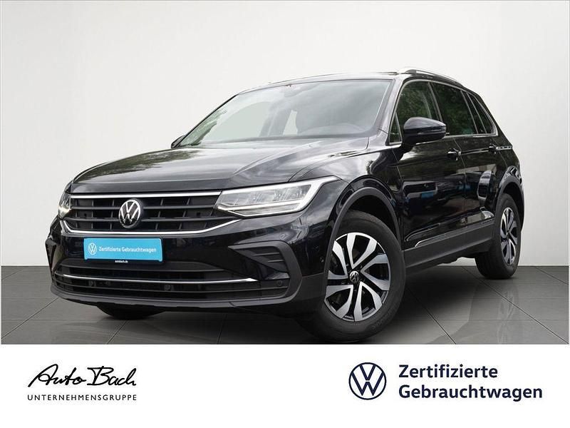Deep black perleffekt Gebraucht 2022 VW Tiguan Active SUV | 25.440 € (Superpreis) - Bild 1/4