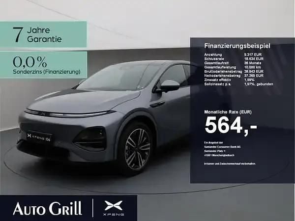 Grau graphite gray Neu 2025 XPENG G6 RWD Long Range SUV | 44.604 € (Superpreis) - Bild 1/4