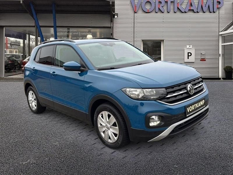 Gebraucht VW T-Cross Life 95 PS (69 kW) 2019 Dark petrol SUV