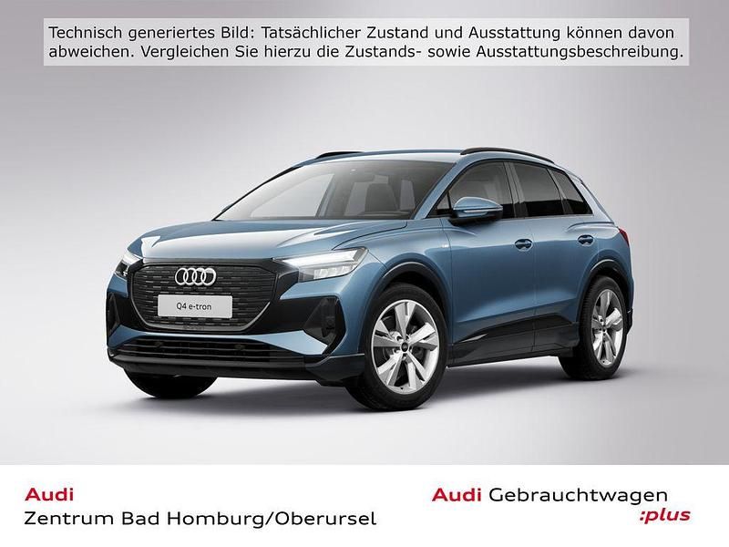 Blau Gebraucht 2025 Audi Q4 e-tron S-Line SUV | 43.990 € (Fairer Preis) - Bild 1/4