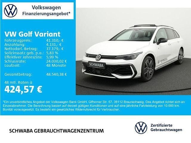 Oryxweiß perlmutteffekt Neu 2025 VW Golf VIII R-line Kombi | 41.310 € (Teuer) - Bild 1/4