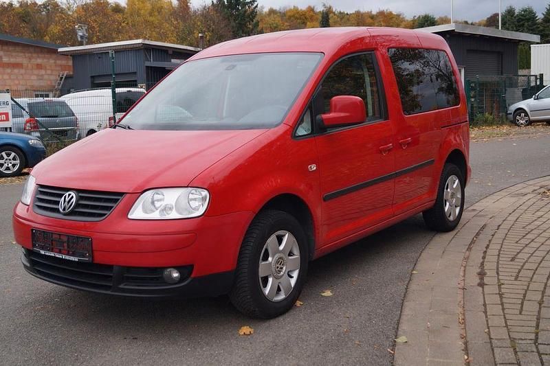 Rot Gebraucht 2008 VW Caddy Team Van / Kleinbus | 4.999 € (Fairer Preis) - Bild 1/4