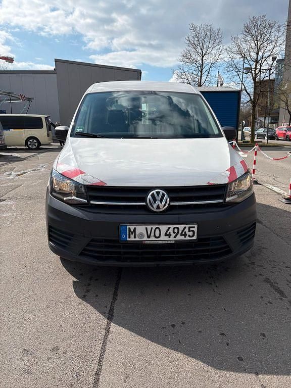 Gebraucht VW Caddy 102 PS (75 kW) 2020 Weiß Van / Kleinbus