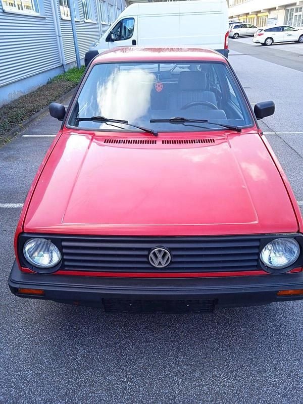 Gebraucht VW Golf II 74 PS (54 kW) 1987 Rot Kleinwagen