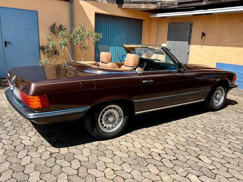 Gebraucht Mercedes SL380 204 PS (150 kW) 1984 Blau Cabrio