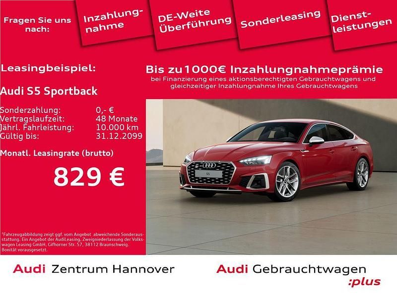 Tangorot metallic Gebraucht 2023 Audi S5 Sportback Ambiente Kleinwagen | 55.990 € (Etwas zu teuer) - Bild 1/4