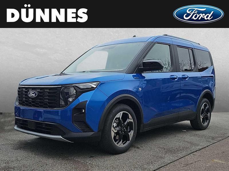 Blau (desert island blue metallic) Neu 2025 Ford Tourneo Courier Active Van / Kleinbus | 29.990 € (Etwas zu teuer) - Bild 1/4