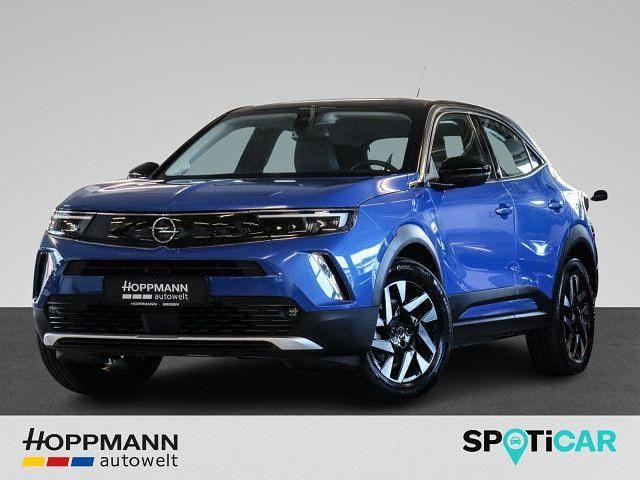 Perl blau (metallic) Gebraucht 2021 Opel Mokka-e Elegance SUV | 15.990 € (Guter Preis) - Bild 1/4