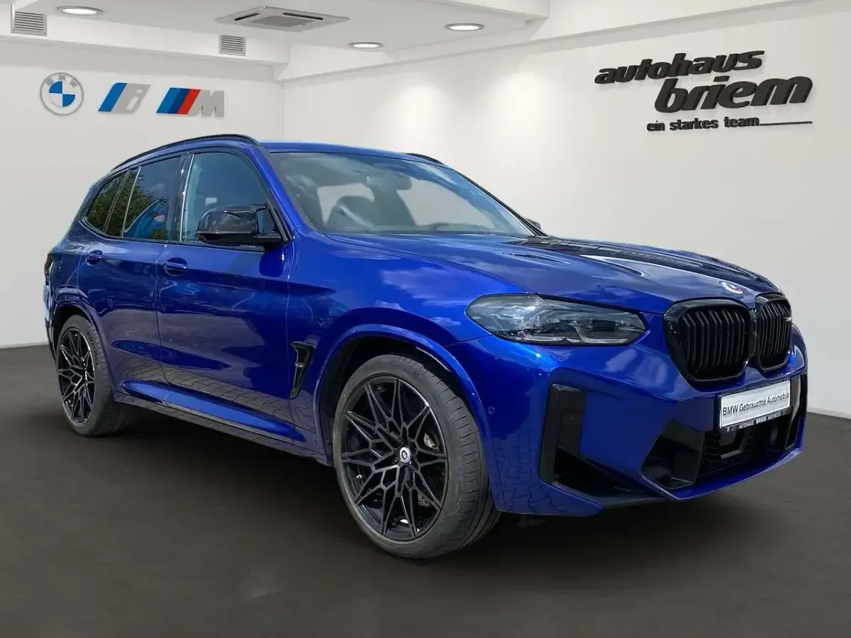 Gebraucht BMW X3 M Competition Edition 510 PS (375 kW) 2023 M marina bay blau SUV