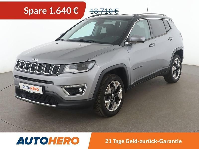 Grau Gebraucht 2019 Jeep Compass Limited SUV | 16.790 € (Fairer Preis) - Bild 1/3
