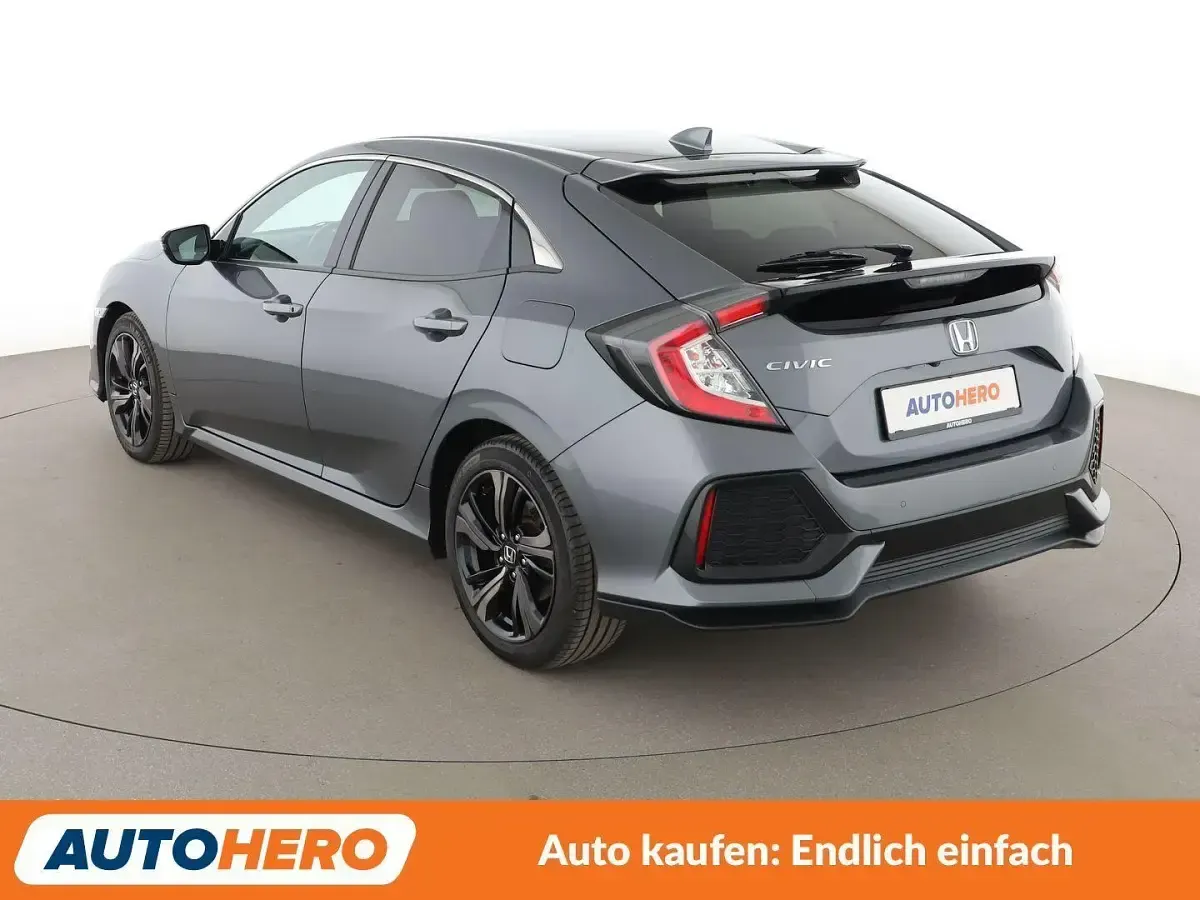 Gebraucht Honda Civic Elegance 129 PS (94 kW) 2017 Grau Kleinwagen