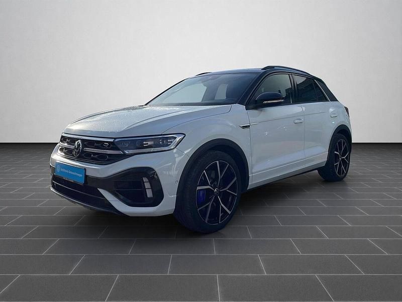 Pure white deep black perleffekt (metallic) Gebraucht 2022 VW T-Roc R SUV | 34.800 € (Fairer Preis) - Bild 1/4
