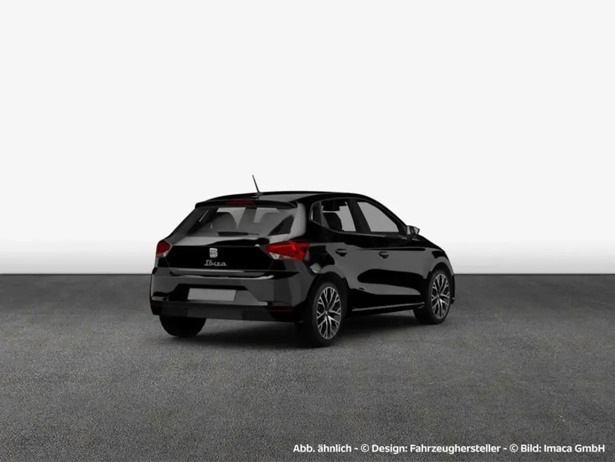 Gebraucht Seat Ibiza Style 116 PS (85 kW) 2025 Midnight schwarz metallic Kleinwagen