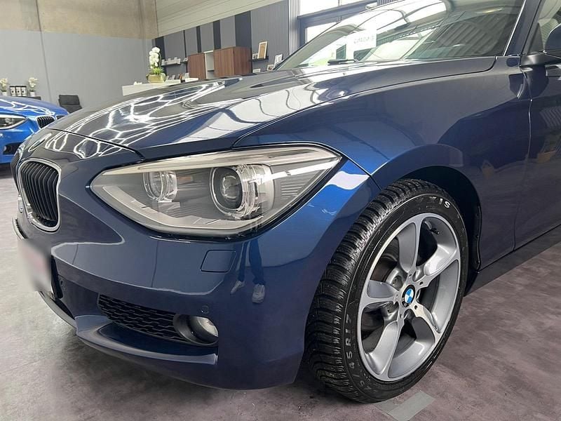 Usata BMW 116 Efficient Dynamics 116 CV (85 kW) 2013 Blu Utilitaria