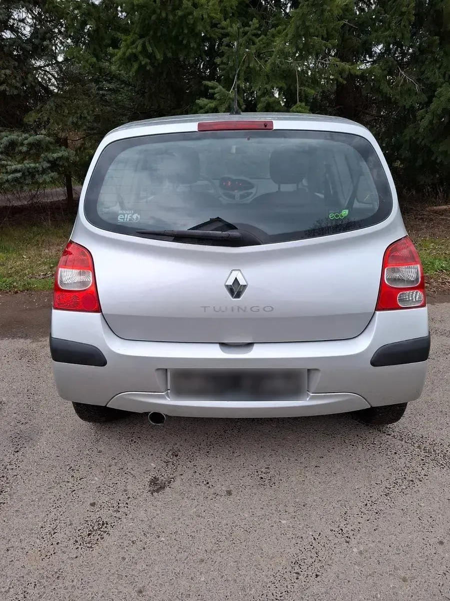 Gebraucht Renault Twingo Authentique 58 PS (42 kW) 2009 Silber Kleinwagen