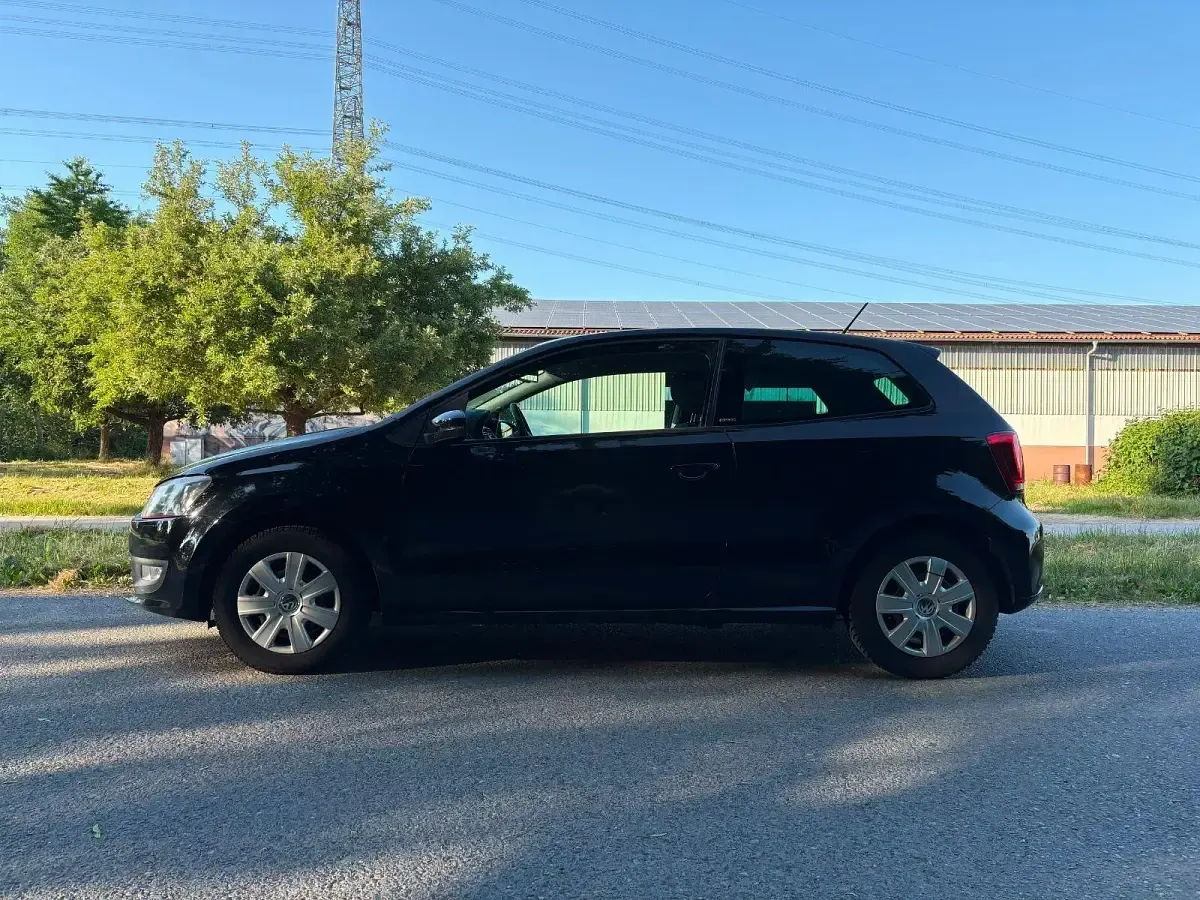 Gebraucht VW Polo Style 69 PS (50 kW) 2011 Schwarz Kleinwagen