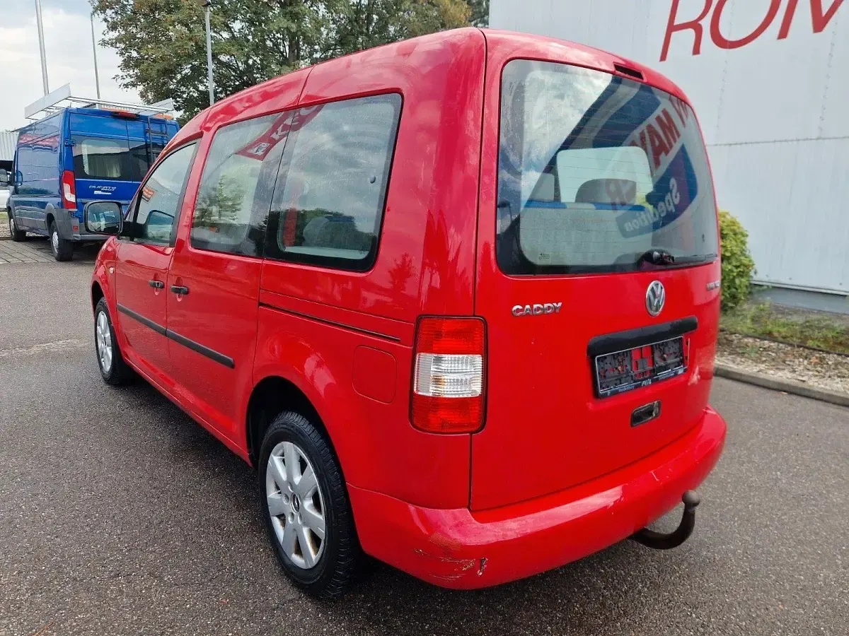Gebraucht VW Caddy Life 105 PS (77 kW) 2006 Rot Van / Kleinbus
