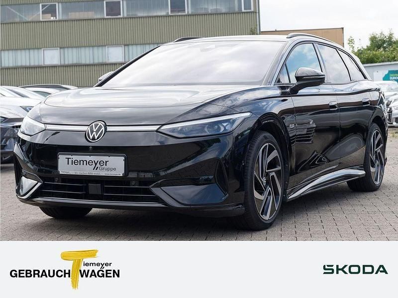 Schwarz Gebraucht 2024 VW ID.7 Pro Limousine | 46.950 € (Teuer) - Bild 1/4