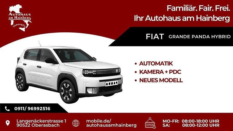 Neu Fiat Panda Icon 101 PS (74 kW) 2025 Weiß Limousine