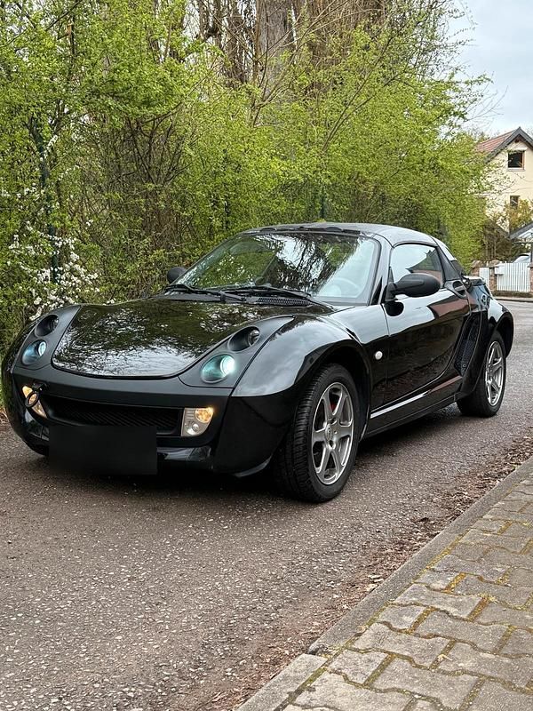 Second-hand Smart Roadster 45 CP (33 kW) 2004 Negru Cabrio