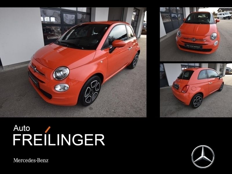 Orange Gebraucht 2022 Fiat 500 Club Limousine | 13.850 € (Etwas zu teuer) - Bild 1/4